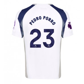 Tottenham Hotspur Pedro Porro #23 Hjemmebanetrøje 2025-26 Kortærmet